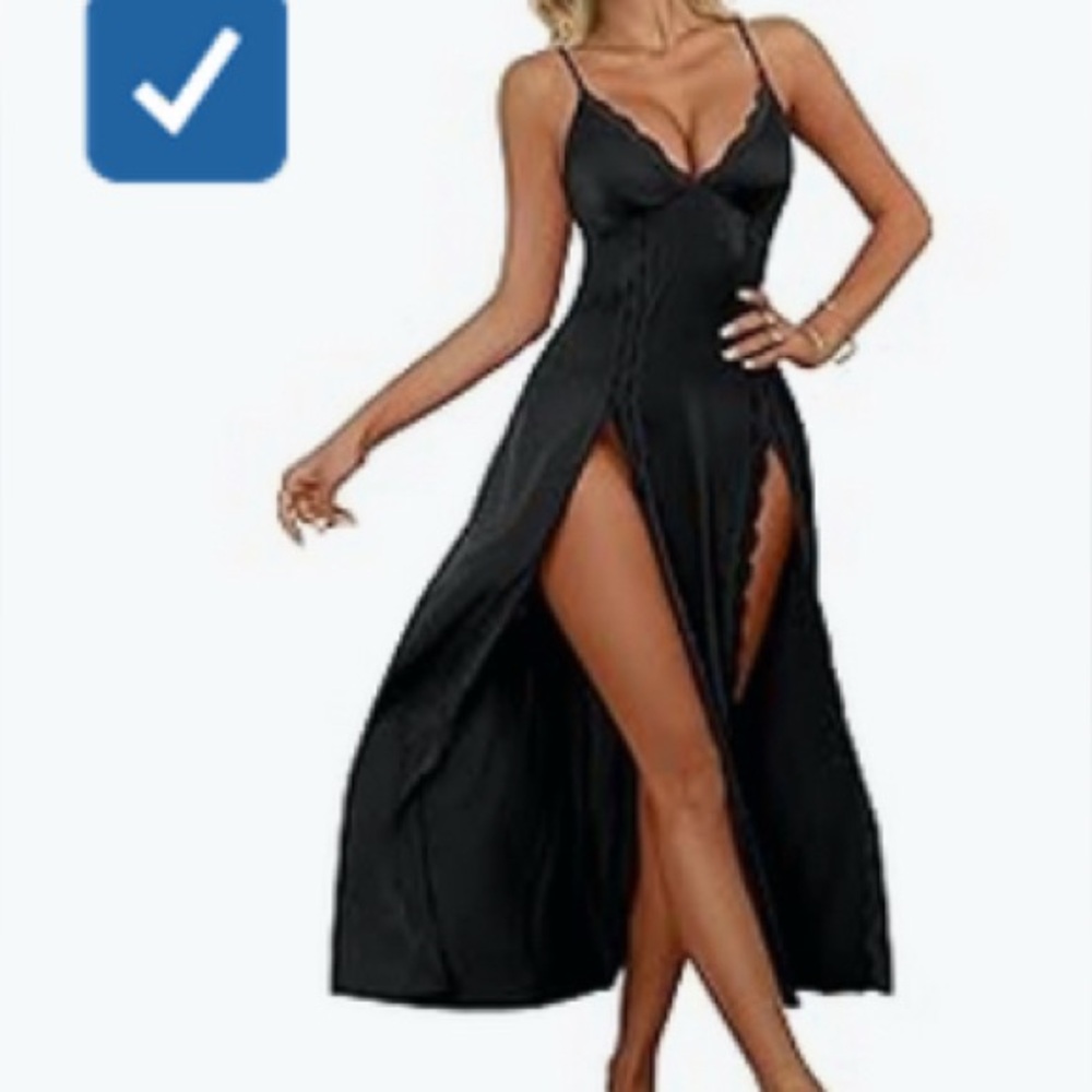 Elegant Black Evening Dress